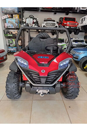 Xxxxl Dev Z10 Utv! 12 Volt, 4x4 Güçlü Motorlar, Çift Kişilik, Kumandalı, Cep Kontrollu Akülü Araba!