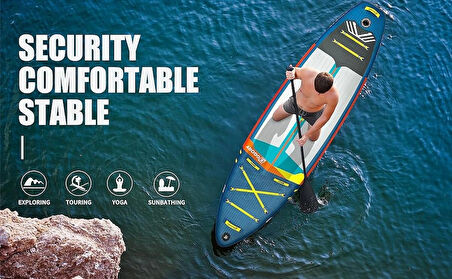 Eggory Sup Paddle Board 335x86x15cm Şişme Sörf Tahtası Full Set