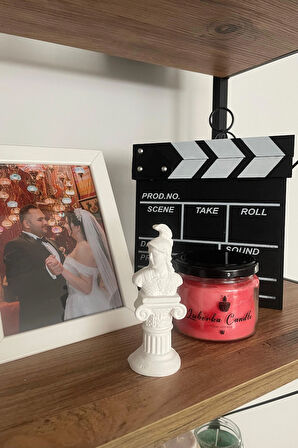 LUBERKA CANDLE Beyaz Athena Heykeli