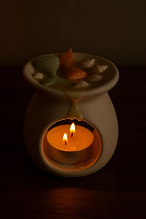LUBERKA CANDLE Deniz Temalı Buhurdanlık Mum