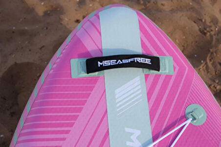 MseaSfree Full Set Pembe 335x86x15 cm SUP Paddle Board 2 Kişilik Ultra Geniş