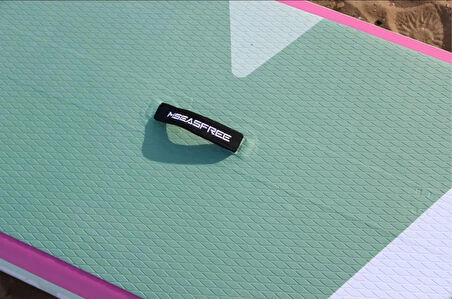 MseaSfree Full Set Pembe 335x86x15 cm SUP Paddle Board 2 Kişilik Ultra Geniş