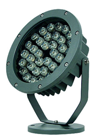 Lambaled 36W Led Bahçe Peyzaj Spotu Amber 