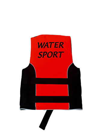 Water Sport Su Sporları Can Yeleği 100N Yüzme - Yüzdürme Yardımcısı - Turuncu