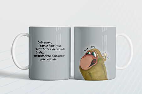 Dobrayım Karadenizliyum Hediye Kupa Love Bug-T