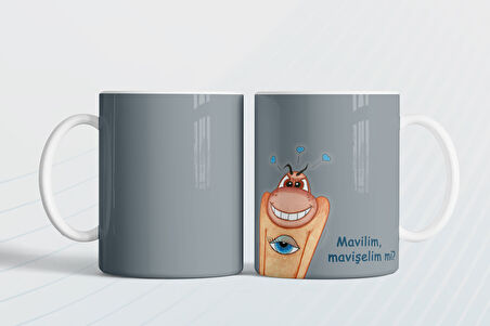 Mavilim, maişelim mi? Hediye Kupa Love Bug-T