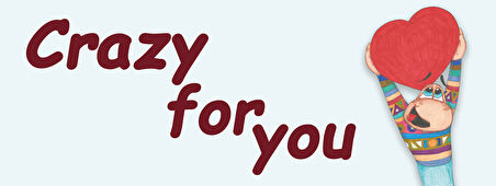 Crazy for you (Senin için deliriyorum ENG) Hediye Kupa Love Bug-T
