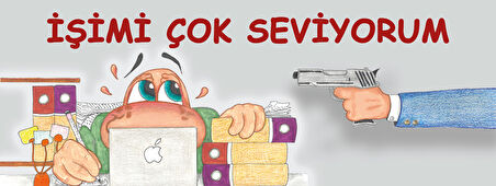 İşimi Çok Seviyorum Hediye Kupa Love Bug-T
