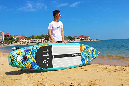 Undine Stand Up Paddle Board 350x82x15cm Full Set Şişme Sörf Tahtası