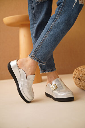 Kadın Dolgu Topuk Tokalı Comfort Terlik Libby