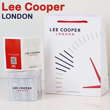 Lee Cooper LC06545.533 Erkek Kol Saati | 42 mm Rosegold Çelik Kasa, Beyaz Kadran, Multifonksiyon Mekanizma