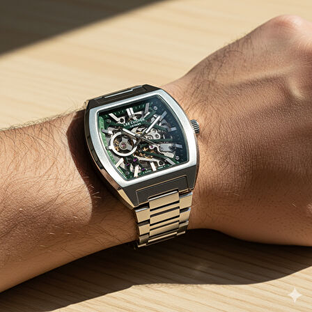 Lee Cooper LC07976.370 Erkek Kol Saati | 42 mm Otomatik Mekanizma