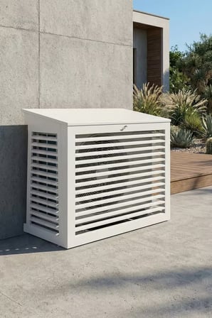 Klima Motoru/Dış Ünite Gizleme/Koruma Kafesi M 18000 BTU - 24000 BTU 110x56x85(H) Açılı Condor