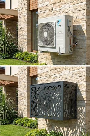 Klima Motoru/Dış Ünite Gizleme/Koruma Kafesi S 9000 BTU - 18000 BTU 98x50x70(H) Alüminyum Cormoran