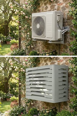 Klima Motoru/Dış Ünite Gizleme/Koruma Kafesi XL 120x62x150(H) Stage