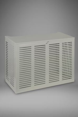 Klima Motoru/Dış Ünite Gizleme/Koruma Kafesi S 9000 BTU - 18000 BTU 98x50x70(H) Alüminyum Slotted