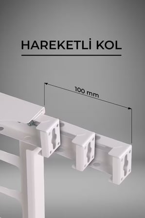 Klima Motoru/Dış Ünite Gizleme/Koruma Kafesi XL 120x62x150(H) Alüminyum Square
