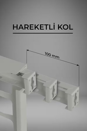 Klima Motoru/Dış Ünite Gizleme/Koruma Kafesi L 120x62x110(H) Stone