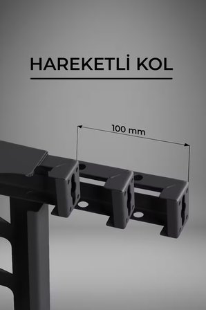 Klima Motoru/Dış Ünite Gizleme/Koruma Kafesi M 18000 BTU - 24000 BTU 110x56x85(H) Stone