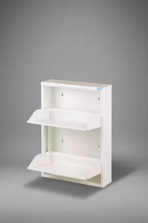 Metal Ayakkabılık 2 li Model