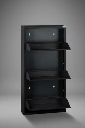 Metal Ayakkabılık 3'lü Model