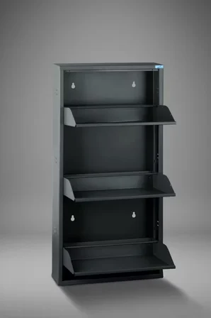 Metal Ayakkabılık 3'lü Model