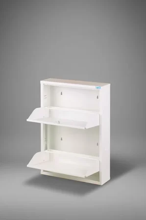 Metal Ayakkabılık 2 li Kilitli Model