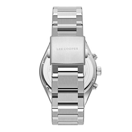 Lee Cooper LC08084.550 Gümüş Çelik Kordonlu Erkek Kol Saati