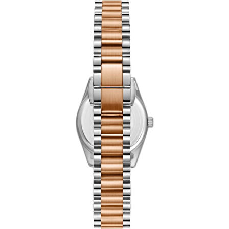 Lee Cooper LC08126.540 Kadın Kol Saati | Çelik Kordon, Rose-Gold, Takvimli Quartz Mekanizma