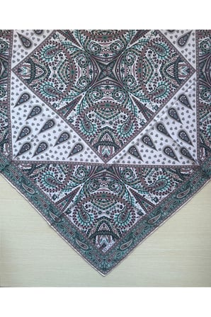 Lady Coco Dijital Baskı Royan Eşarp Desen 1 Renk 10