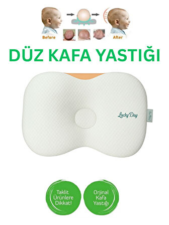 Bebek Düz Kafa Yastığı, Air Düz Kafa Yastık, Hava Alabilen Yastık, Organik %100 Pamuk Kumaş