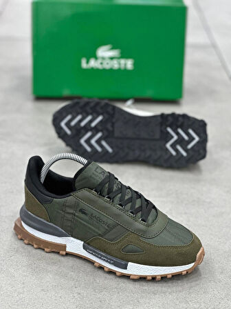 Lacoste Elite Active Erkek Haki Sneaker