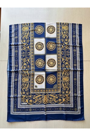 Soft Pamuklu Daire Desenli Şal