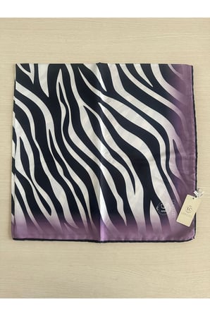Zebra Desenli Dijital Baskı Rayon Eşarp