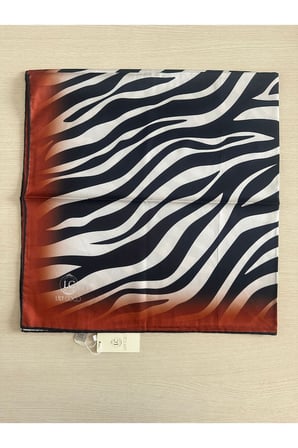 Zebra Desenli Dijital Baskı Rayon Eşarp
