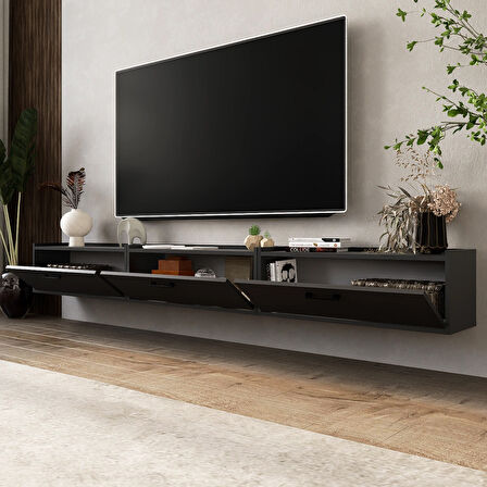 LİFEDECO TV ÜNİTESİ 270 CM DUVARA MONTE LD-1001-M1M1M190