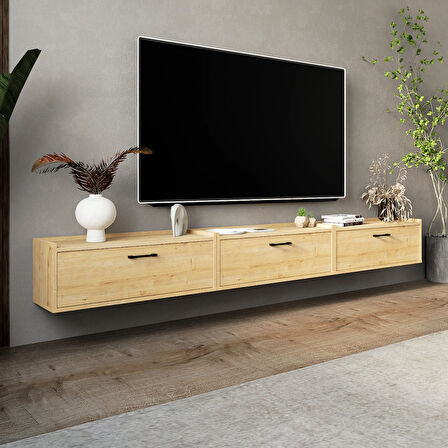 LİFEDECO TV ÜNİTESİ 270 CM DUVARA MONTE LD-1001-M1M1M190