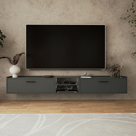 LİFEDECO TV ÜNİTESİ 225 CM DUVARA MONTE LD-1001-M1M4M190