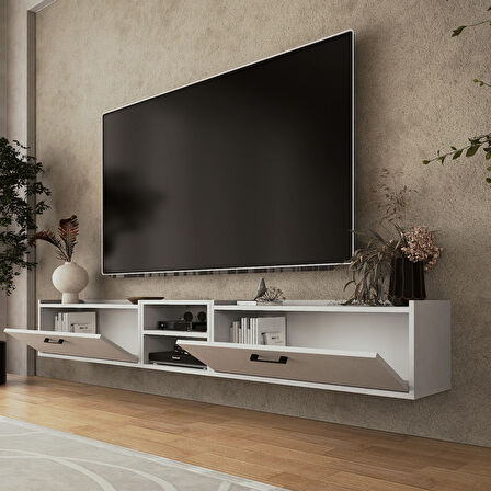 LİFEDECO TV ÜNİTESİ 225 CM DUVARA MONTE LD-1001-M1M4M190