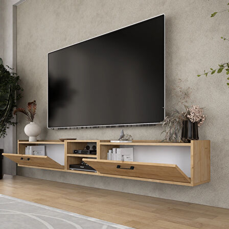 LİFEDECO TV ÜNİTESİ 225 CM DUVARA MONTE LD-1001-M1M4M190