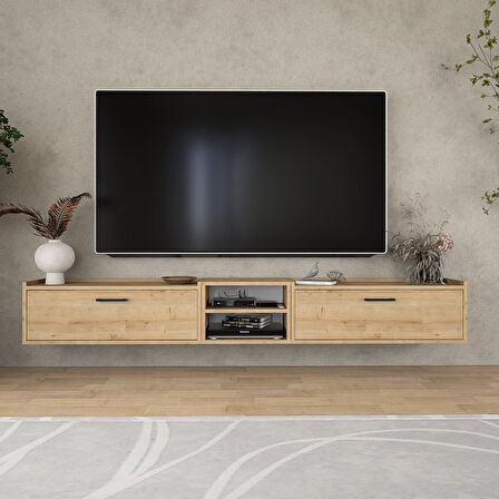 LİFEDECO TV ÜNİTESİ 225 CM DUVARA MONTE LD-1001-M1M4M190