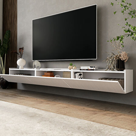 LİFEDECO TV ÜNİTESİ 270 CM DUVARA MONTE LD-1002-M2M2M290