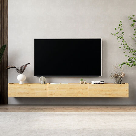 LİFEDECO TV ÜNİTESİ 270 CM DUVARA MONTE LD-1002-M2M2M290