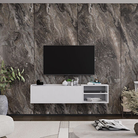 LİFEDECO TV ÜNİTESİ 135 CM DUVARA MONTE LD-1002-M2M490