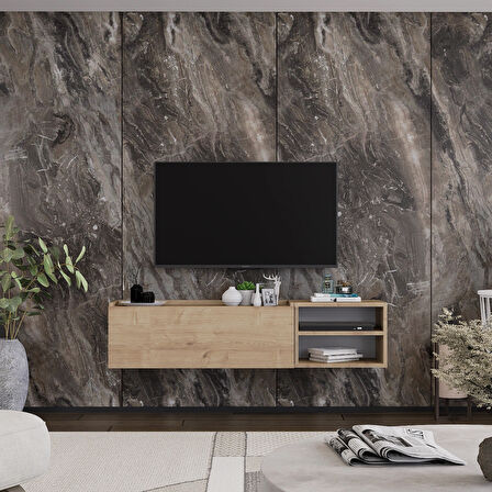 LİFEDECO TV ÜNİTESİ 135 CM DUVARA MONTE LD-1002-M2M490