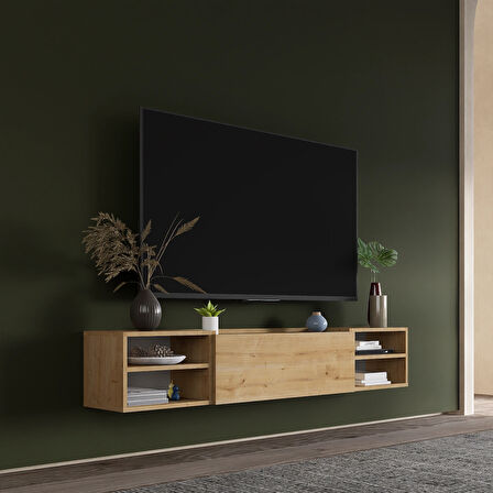 LİFEDECO TV ÜNİTESİ 180 CM DUVARA MONTE LD-1002-M4M2M490