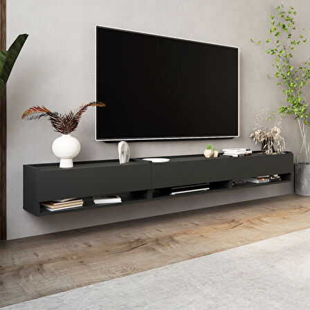 LİFEDECO TV SEHPA ÜNİTESİ 270 CM DUVARA MONTE LD-1003-M3M3M390