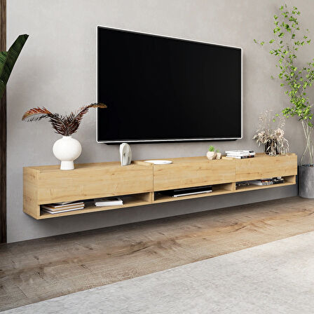 LİFEDECO TV SEHPA ÜNİTESİ 270 CM DUVARA MONTE LD-1003-M3M3M390