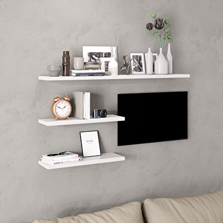 LİFEDECO TV SEHPA UNITESI DUVAR RAFI 90 CM LD-5000-R5