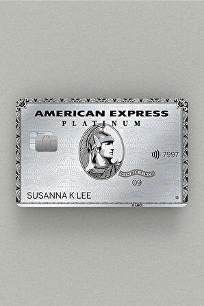 American Express Gümüş Kredi Kartı & Akbil Sticker Kaplama